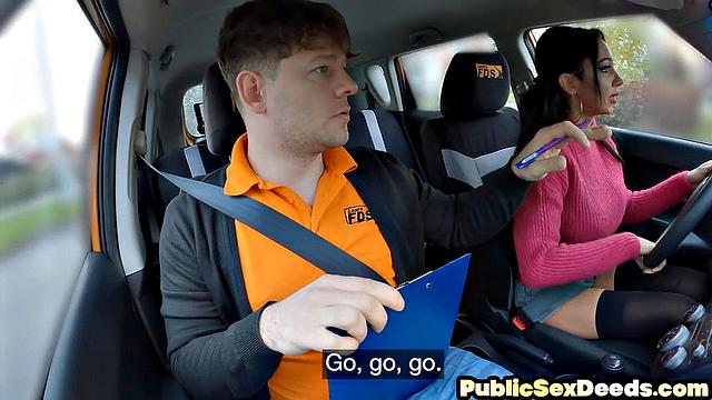 Big-titted cougar pounded in POV