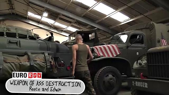Army Boys Edwin &amp;amp;amp; Reece Fuck In The Troop Carrier - Edwin Sykes &amp;amp;amp; Reece Bentley