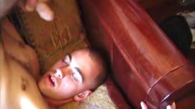 Nick Strokes His Meat