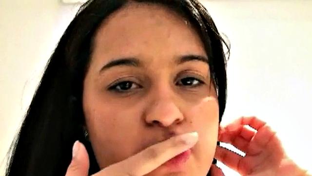 Hot Teen Lilly Shows her Tight Tits While on Shower