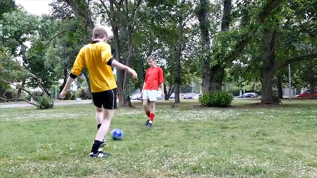 SPORTS DAY FUCK-A-THON - Scene 3 - Austin and Leo Get It On