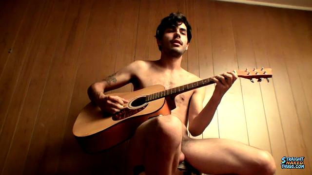 Devin Reynolds Shows Off Guitar Skills And Stroking