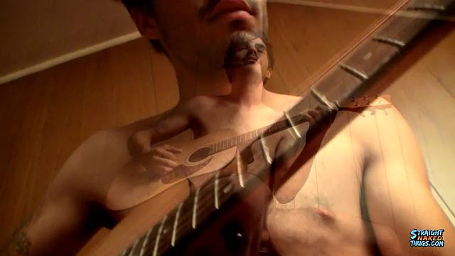 Devin Reynolds Shows Off Guitar Skills And Stroking