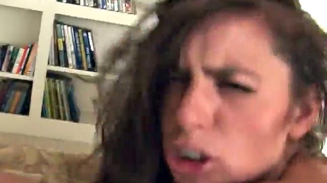 Big black cock fucking Naomi's fat ass