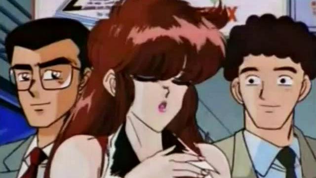 Hot anime babe in high heels gets her tight pussy drilled hard by the Doctor