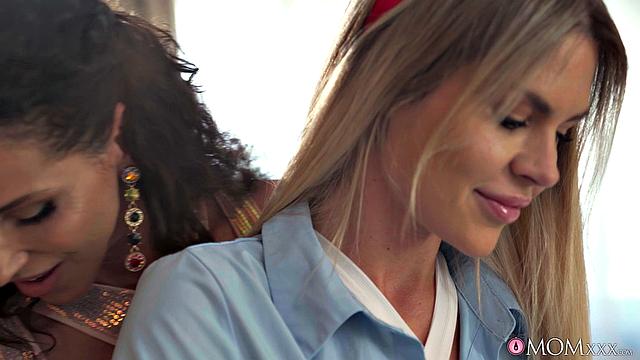 Treating the maid on her birthday