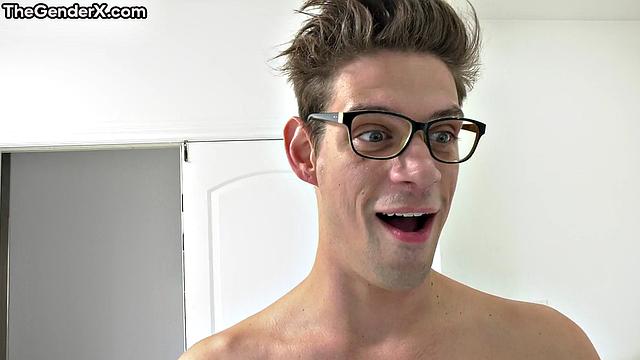 Cockhungry TS bae smashed by lover