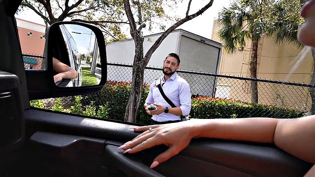 Picked up jock with tattoos fucks gay in bus till cum