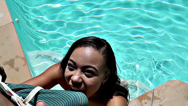 Adrian Maya Plowed by the Pool