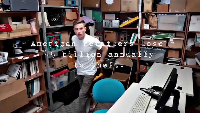 gay officer interrogates and fucks suspect in the back room