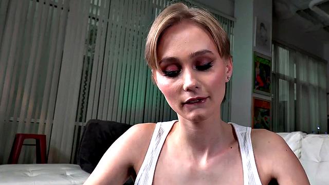 POV anal babe rides dick while talking dirty