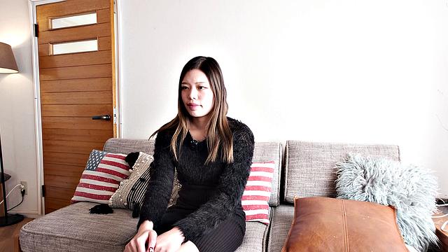 Tall Megumi Nakano In Her First Porn Scene