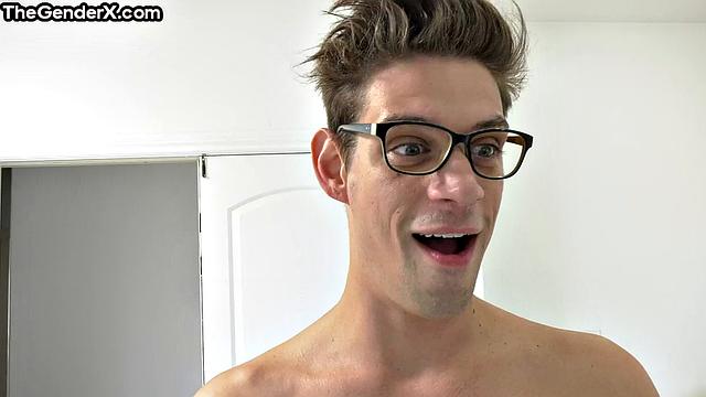 Cute tgirl bouncing on BF cock