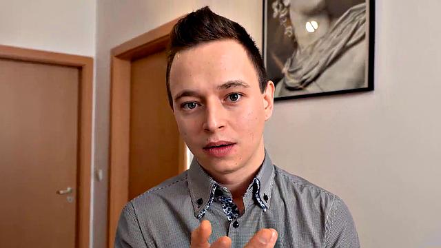 Santa Claus Hunter bangs his girlfriend in POV with his longhair skills