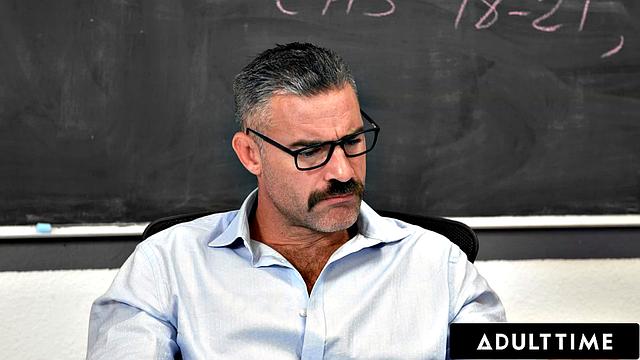 ADULT TIME - Bratty Student Coco Lovelock Spanked And Fucked By Teacher For Being Slutty!