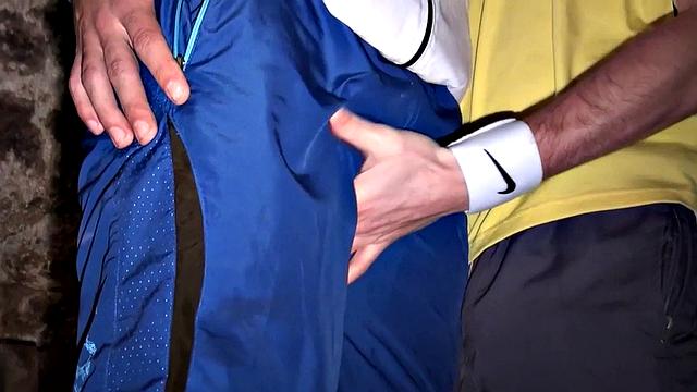 Cocksucking stud assdrilled in the basement by BF