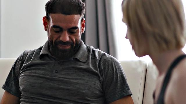 Trans babe rimmed and drilled in erotic couple