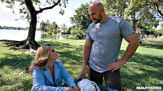 She Needs a Ride... on That Pig