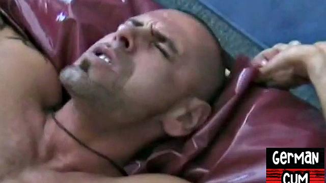 Pierced nipples German bottom assfucked at home