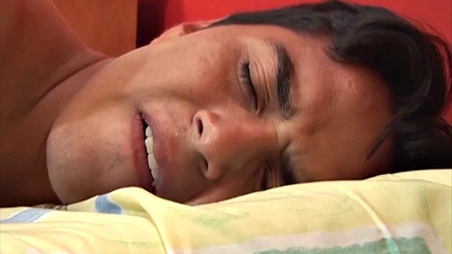 Latin twink Bernard wakes up with a case of morning wood and decides to relieve the tension.  The covers come off and he strips naked. A boy fucking him would be ideal right now, but his finger will have to do.