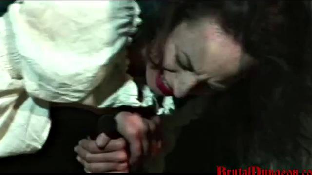 Barmaid Mathilda Endures Gang Bang & Extreme Spanking