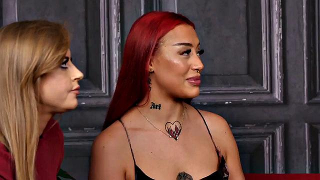 CFNM British ladies suck dick in group BJ and HJ