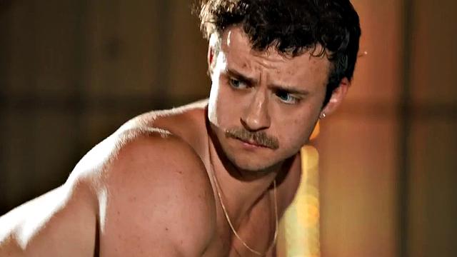 Dominant inked stud fucks ass with cock and bat