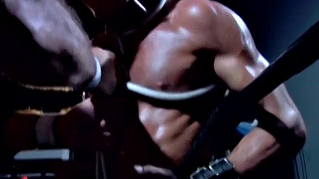 Bryce Pierce, Rojer Beaumont, and Luca Ciccone in a hot gay threesome