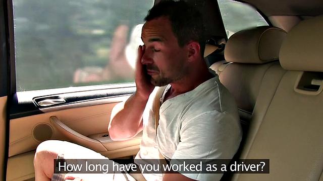 Cabbie Wants to Ride in the Backseat of Your Taxi with Her Massive Tits and a Blonde Mouth