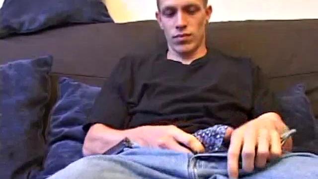 Amateur Shane Jerks Off