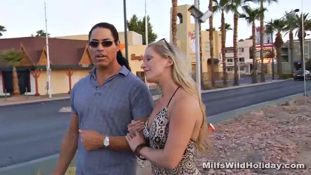 Sexy MILF Cheats on Husband on Holiday