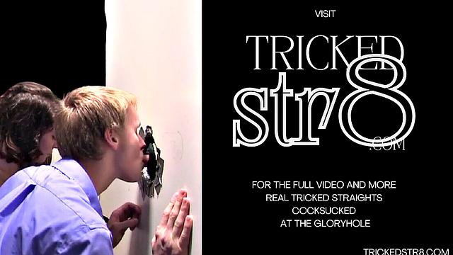 Straight jock sucked by gay lips