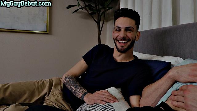 Muscled stud destroying lucky jock