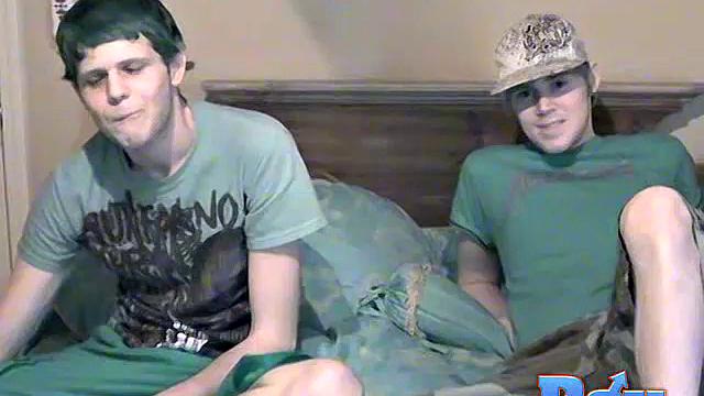 Lovers' First Time On Camera - Nathan & Lucas