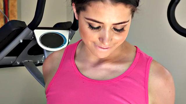 Avi Love Cannot Stop Touching Herself Like The She is