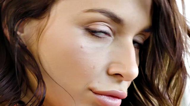 A tattooed babe get her trimmed pussy and tight ass drilled hard and rough