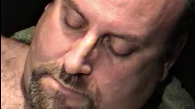 Keith, a burly bear of a man, loves the feel of panties, while having something shoved up his ass.