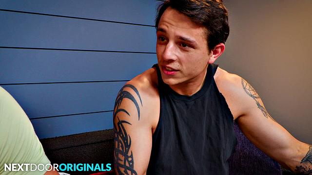 Stressed Out Hunk Dicked Down By Tatted Jock - NextDoorStudios