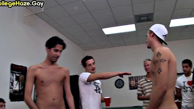 College boi gets fucked by gay for fraternity ticket