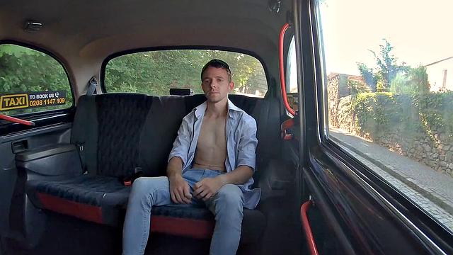 Get a Discount on Your Orgasm with This Sexy Cabbie's Trimmed Pussy and Sneakers