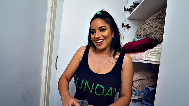 Sexy maid loves fucking boss after sucking his dick