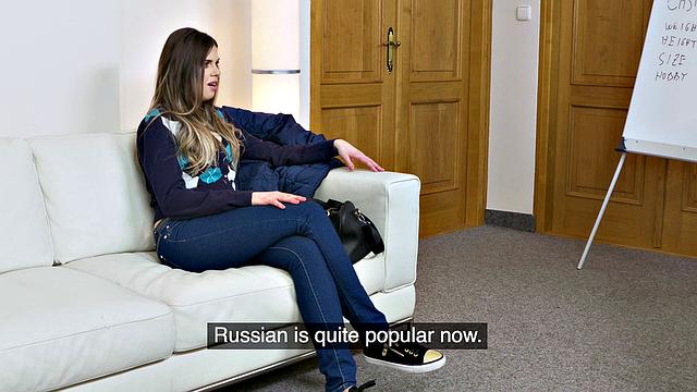 Models tight pussy fucked on couch