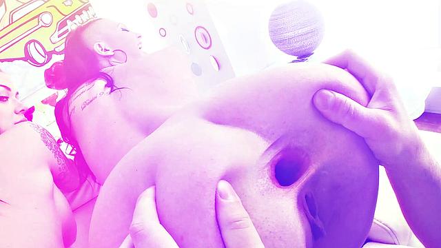 Marley And Aidra Give The Wettest Blowjob