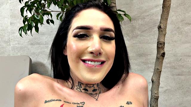 TS Maira Dimov Is Stretched