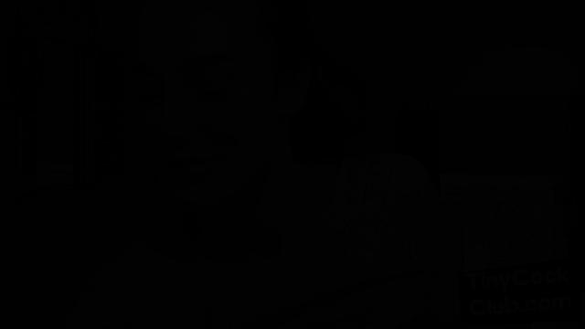 CFNM British babe teasing small cock and begging for cum