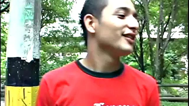 Young Latinos Checho and Octavio meet up in the park and head for the bedroom. There, the two horny boys make out as they undress. Once naked, big uncut cocks get sucked and each tastes the other's asshole.