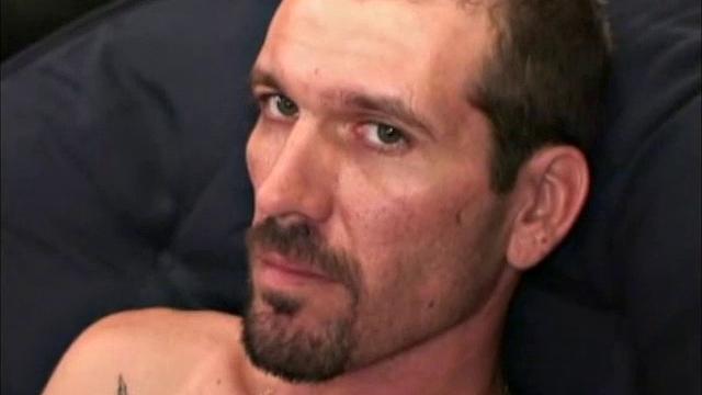 This is Mickey's second session. The handsome man says his wife left him a while ago. Maybe that's because he wants to be a gigolo to older women! In any case, she's back now. This 38 year old is a father of 5 and works in construction.