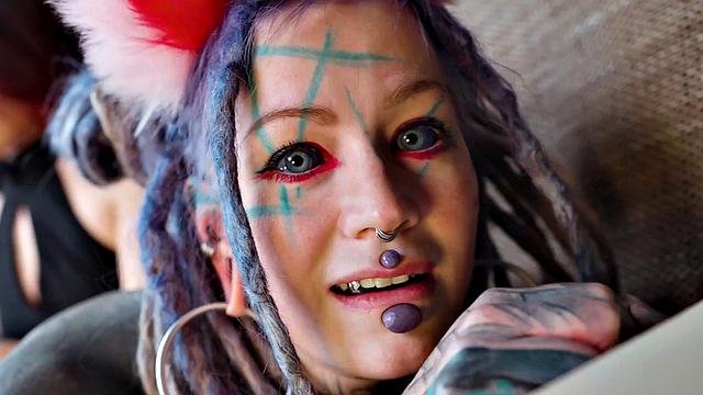 Pet Dominatrix Controls Tattooed Cat-girl