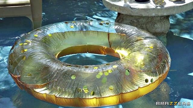 Taking a Walk On the Poolside