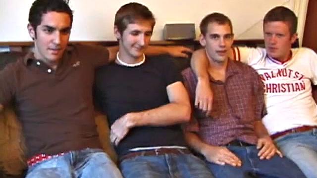 When two guys hook up with two guys sparks fly as this young foursome finds their way into each other's pants. Devon and Michael pair up, leaving Nick and Nate to play with each other.